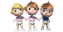 Three Toddlers